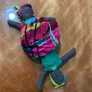 Handmade Reversible Flip Doll Woman of Color